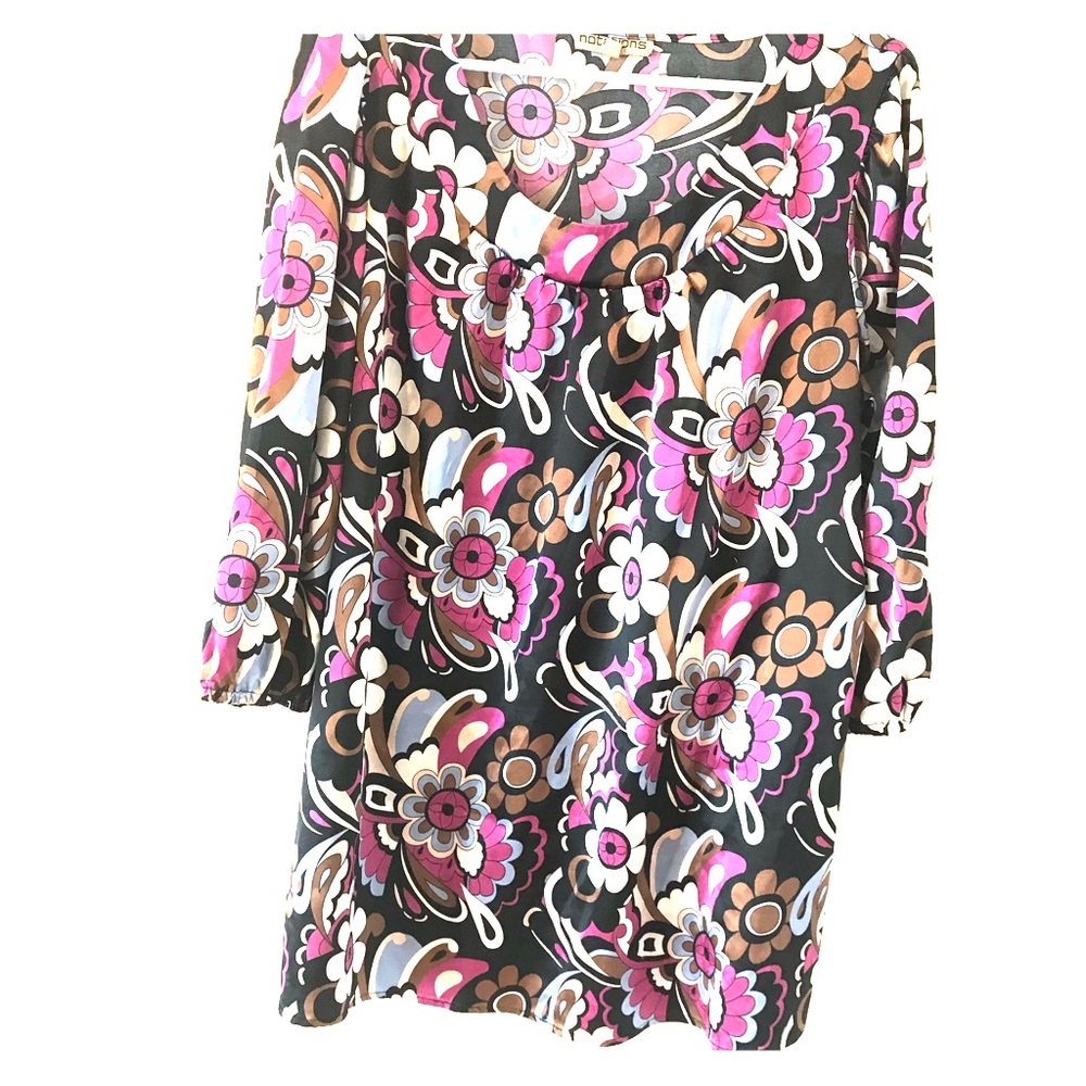 Artsy Abstract Flowered Blouse!